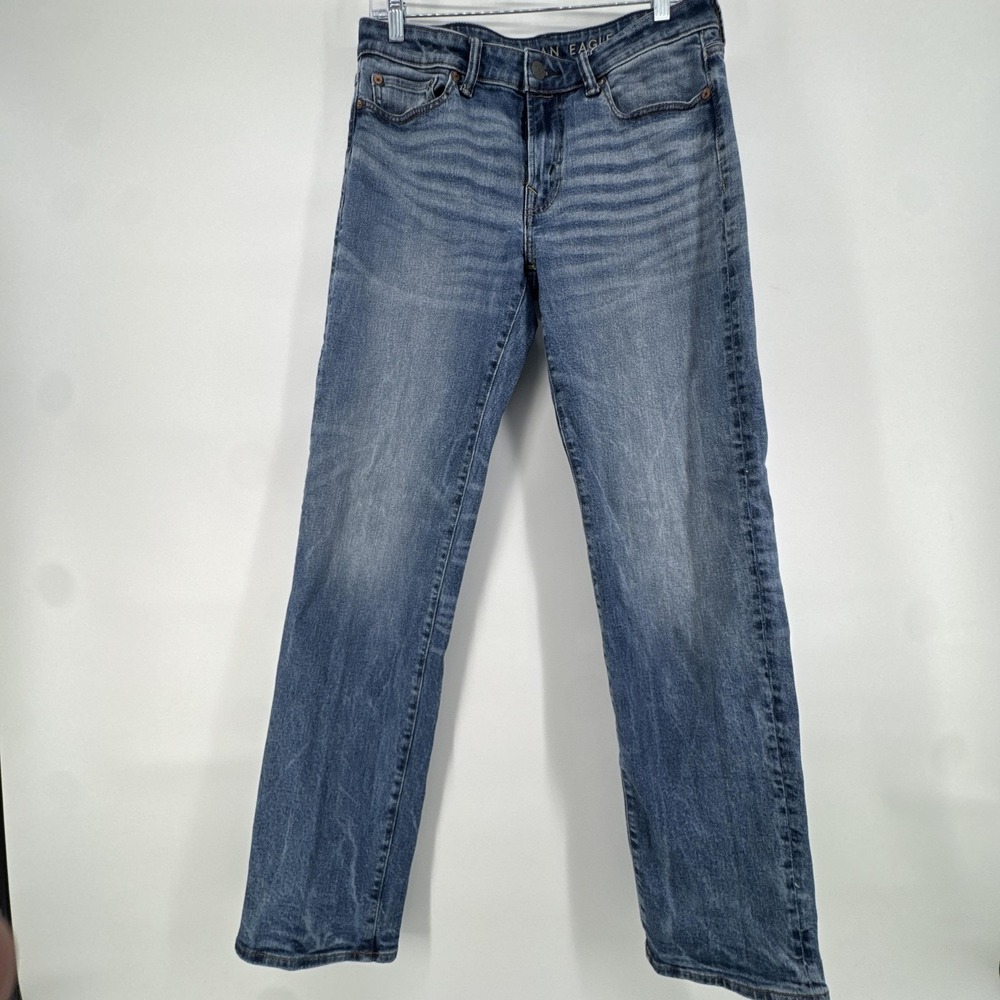American Eagle Jeans Mens 30x30 Blue Airflex+ Original Straight Stretch Denim
